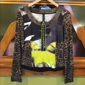 💝2xHP!💝 🇩🇰 Eva & Claudi | Lightweight & Comfy Neon & Leopard Print Top 🇩🇰